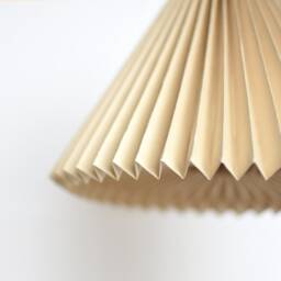 Brownfolds Beige Paper Origami Lampshade Tipi Mini Dual Pack - thumbnail 2