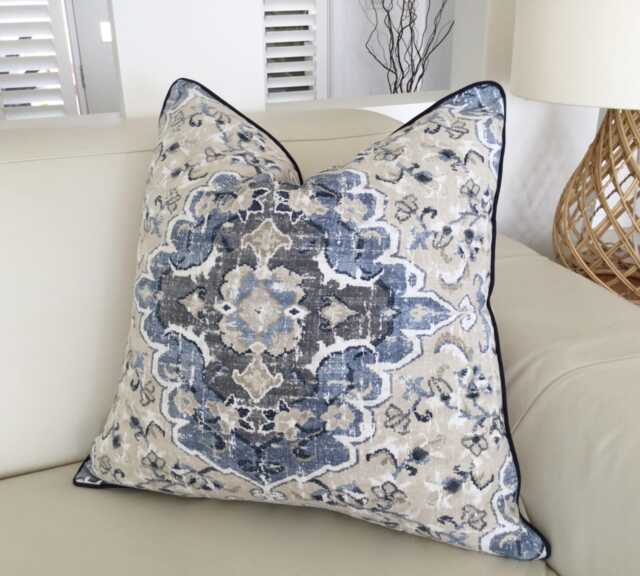 Bluebell Sabra Cushion Cover Ethnic Turkish Boho Pillow - image 1