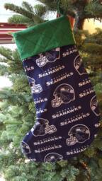 Seahawks Christmas Stocking