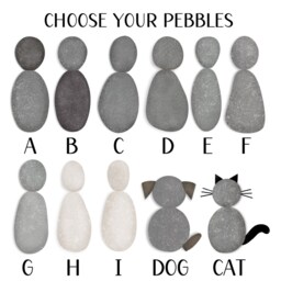 Pebble Family Personalised Cushion - Grandchildren Grandparents Gift - thumbnail 3