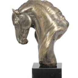Fresian Horse - Seventh Kind, Horse Marble Statue, Limited Edition, Artdog - thumbnail 3