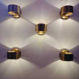Handmade Brass Cylinder Wall Sconce - Minimalist Up Down Light Fixture - thumbnail 3