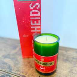 Piper Heidsieck Champagne Bottle Candle - Spiced Orange Natural Soy Wax Boxed - thumbnail 2