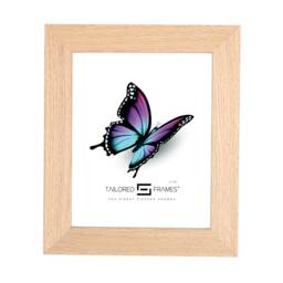 Natural Real Solid Oak Wooden Picture Poster & Photo Frame. Hand Made From Oak Wood . Wall Hanging Stand. UK - 99 Oak