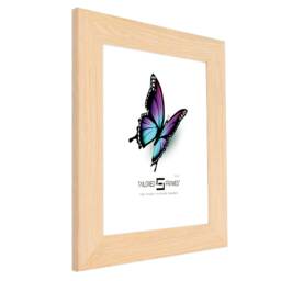 Natural Real Solid Oak Wooden Picture Poster & Photo Frame. Hand Made From Oak Wood . Wall Hanging Stand. UK - 99 Oak - thumbnail 2