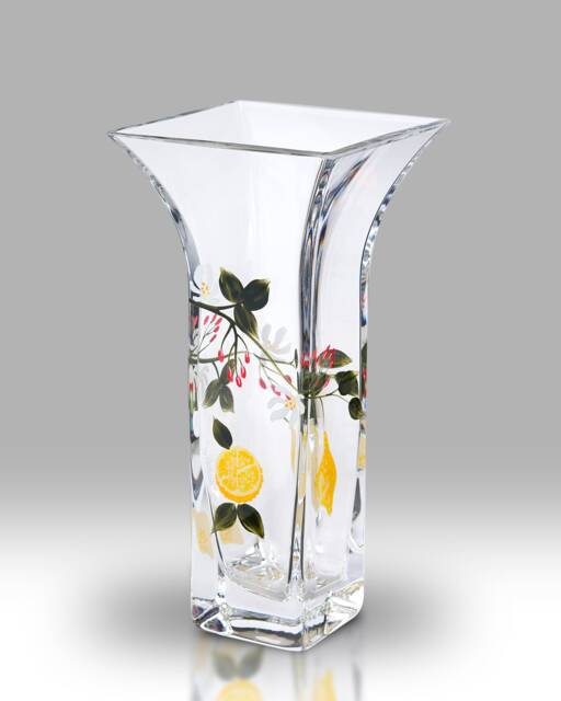 Lemon Grove - 22.5cm Vase By Nobile Glassware - image 1