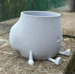 Chunky Bum Plant Pot Funny Gag Gift For Lovers - thumbnail 1