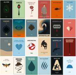 Minimalist Movie Poster - Classic Film Art Print - thumbnail 1