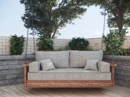 Handmade Custom-Size Bohemian Velvet Floor Cushion Sofa Set - thumbnail 1