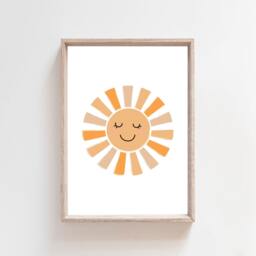 Set Of 3 Girls Nursery Prints, Rainbow Pastel Wall Art, Bedroom Toddler, Playroom - thumbnail 3