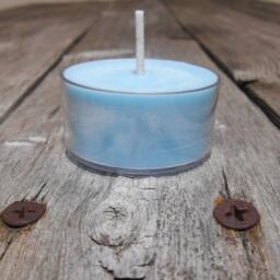 Hawaiian Breeze Soy Tea Lights Rustic Tealight Candles - thumbnail 3