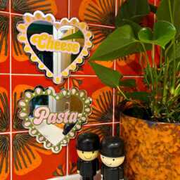 I Heart Cheese Mirror - thumbnail 3