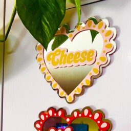 I Heart Cheese Mirror - thumbnail 2