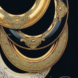 Vintage Gold Leaf Hand Finish Gallery Oval Picture Frame 16x20 Brand New Model 451 - thumbnail 4