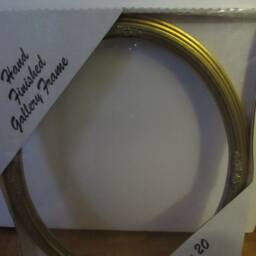 Vintage Gold Leaf Hand Finish Gallery Oval Picture Frame 16x20 Brand New Model 451 - thumbnail 2