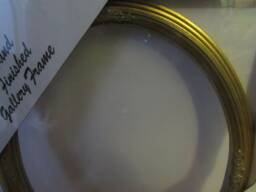 Vintage Gold Leaf Hand Finish Gallery Oval Picture Frame 16x20 Brand New Model 451 - thumbnail 1