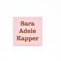 Personalized Gift, Custom Baby Newborn Baby Gift, Block, Block Nursery Decor - thumbnail 3