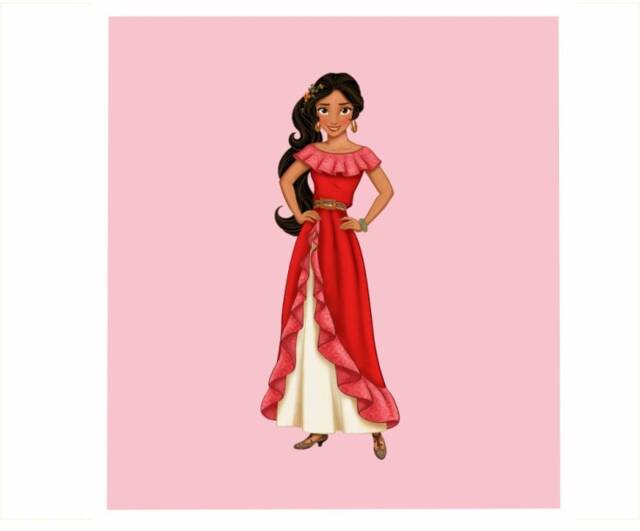 Latina Princess - 500mm - Wall Sticker - image 1