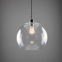 Eden 35cm Clear Sphere Pendant 14.5 - thumbnail 3