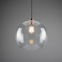 Eden 35cm Clear Sphere Pendant 14.5 - thumbnail 4