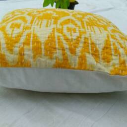 Ikat Pattern New Indian Handmade Pillowcases, Cushion Cover - thumbnail 3