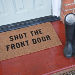 Shut The Front Door Doormat - thumbnail 2