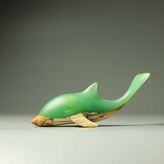 Duo Dolphin Sculpture - 9 - image 1