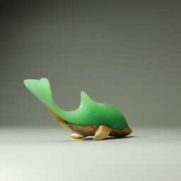 Duo Dolphin Sculpture - 9 - thumbnail 4