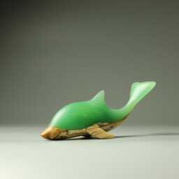 Duo Dolphin Sculpture - 9 - thumbnail 2