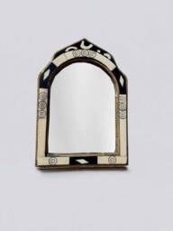 Wall Mirror Decor - Bone Inlay - thumbnail 1
