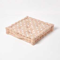Kids Star Cotton Floor Cushion, Nursery Seat Pad With Handle - thumbnail 2