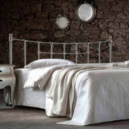Iron Headboard Iro - Handmade Wrought Metal - Industrial Bedroom Decor Modern Bed - thumbnail 1