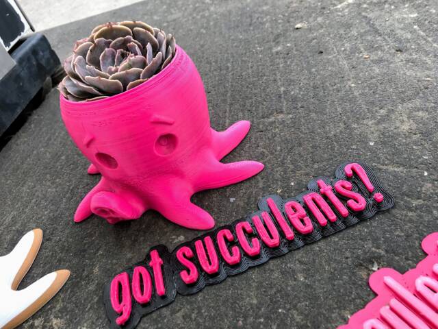 Octopus Succulent Planters - Just The Pots Made in Texas - image 1