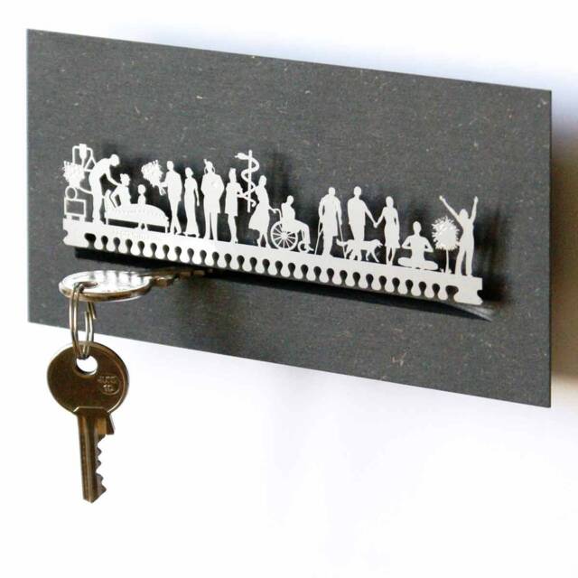 Get Well Key Rack - Thoughtful Healing Gift, Encouragement Motifs - image 1