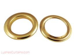 Large Gold Quality Metal Curtain Rod Drapery Supply #12 Hardware Size 1 9/16
