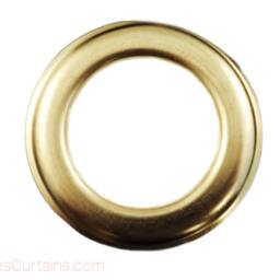 Large Gold Quality Metal Curtain Rod Drapery Supply #12 Hardware Size 1 9/16 - thumbnail 2