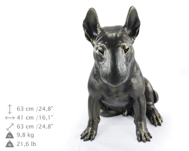 Bullterrier - Sitting, Dog Natural Size Statue, Limited Edition, Artdog - image 1