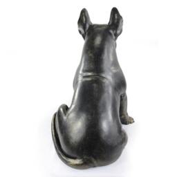 Bullterrier - Sitting, Dog Natural Size Statue, Limited Edition, Artdog - thumbnail 4