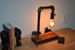 steampunk Lamp - thumbnail 1