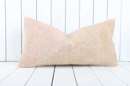 Handmade Lumbar Kilim Pillow Cover Boho Decor - 12x24 - thumbnail 1