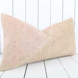 Handmade Lumbar Kilim Pillow Cover Boho Decor - 12x24 - thumbnail 3