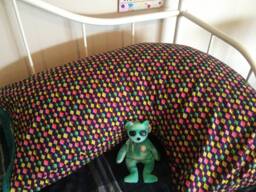 Bright, Fun Geometric Cotton Boomerang Pillowcase - thumbnail 1