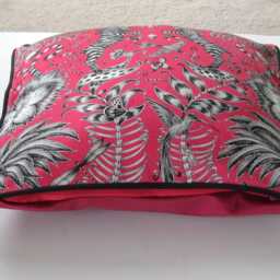 Clarke & Pink Zebra Print Cushion Cover Safari Home Decor - thumbnail 2