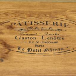Wooden Treasure Chest, Vintage Shabby Chic - thumbnail 3