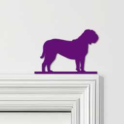 Door Topper Dogue De Bordeaux Dog Various Colours Top Of Decorative Sign - Novelty Wall Decor, Frame Art, Art - thumbnail 4