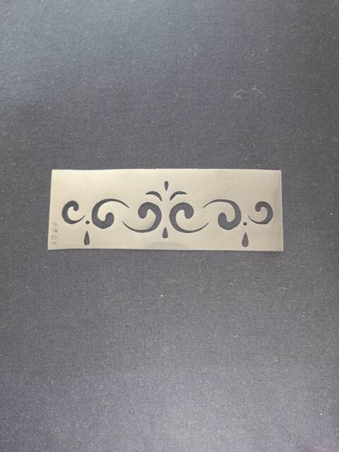 Border Stencil, Flexible, Reusable, 125Micron, Wall Decor, Home Decor, Furniture Painting, Card Making, Craft Stencil From Bitofeverythingbyb