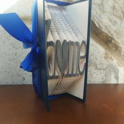 Home - Folded Book Art Fully Customizable, Housewarming, Buyer - thumbnail 3