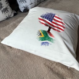South African Roots/United States Tree - Plush White Deluxe - thumbnail 3