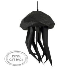 Jellyfish Diy Gift Kit, 3Dpapercraft, Low Poly Animal, Geometric Lamp, Paper Lamp, Papercraft Templates, Lighting, Lanterns - thumbnail 2