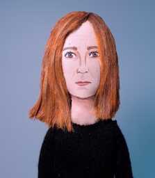 Beth Gibbons Art Doll - Ooak Handmade Figurine Portishead Musician Collectible Character Sculpture